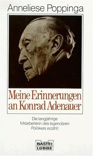 Beispielbild fr Meine Erinnerungen an Konrad Adenauer zum Verkauf von medimops