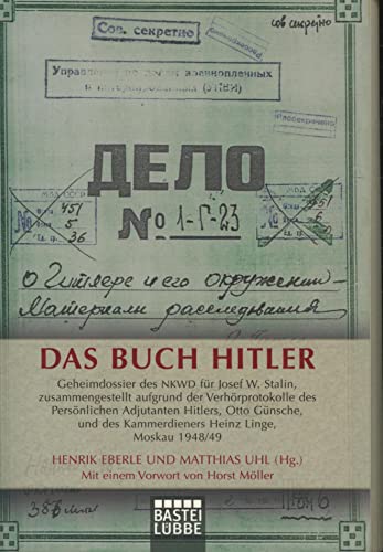Stock image for Das Buch Hitler for sale by Ammareal