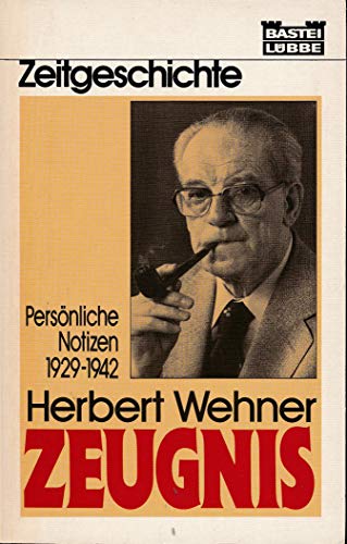 Zeugnis - Wehner, Herbert