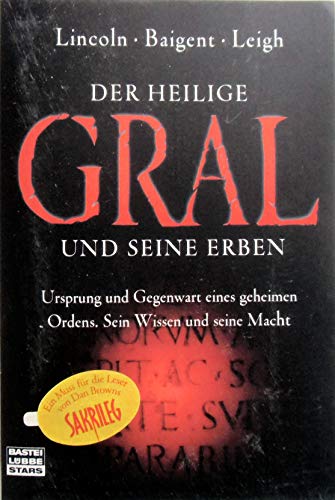 Imagen de archivo de Der Heilige Gral und seine Erben a la venta por Antiquariat  Angelika Hofmann