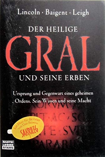 Stock image for Der heilige Gral und seine Erben for sale by GF Books, Inc.