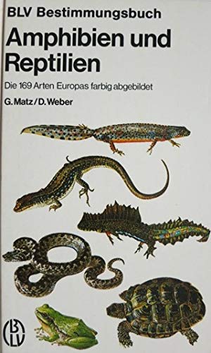 9783405121143: Amphibien und Reptilien. Die 169 Arten Europas farbig abgebildet