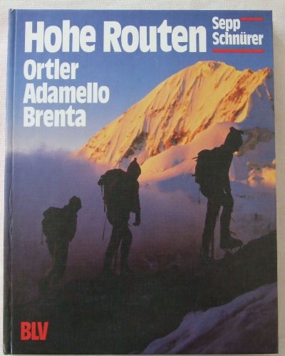 Stock image for Hohe Routen Ortler - Adamello - Brenta. Zu 68 Dreitausendern westlich der Etsch for sale by medimops