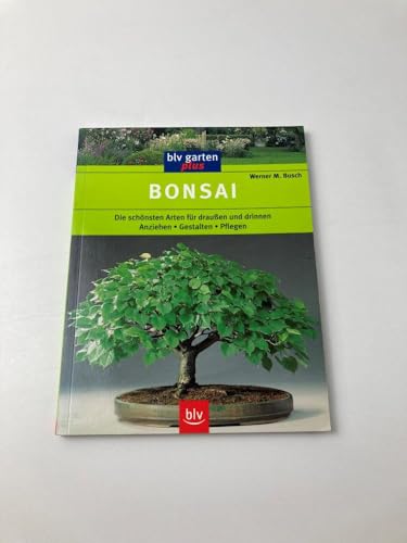 Beispielbild fr Bonsai : die schnsten Arten fr drauen und drinnen , anziehen, gestalten, pflegen. blv Garten plus zum Verkauf von Antiquariat  Udo Schwrer