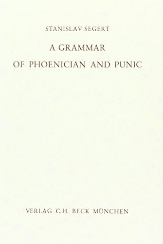 Imagen de archivo de A Grammar of Phoenician and Punic. a la venta por Versandantiquariat  Rainer Wlfel