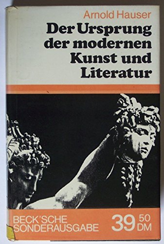 Beispielbild fr Der Ursprung der modernen Kunst und Literatur. Die Entwicklung des Manierismus seit der Krise der Renaissance zum Verkauf von medimops