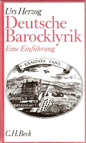 Deutsche Barocklyrik. Eine Einführung. o.A.
