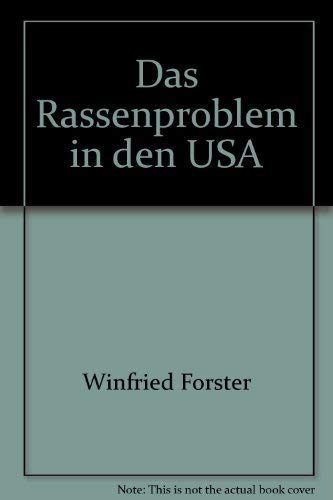 Imagen de archivo de Das Rassenproblem in den USA. Beck'sche Schwarze Reihe Band 102. TB a la venta por Deichkieker Bcherkiste