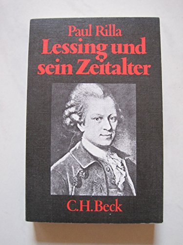 Stock image for Lessing und sein Zeitalter. for sale by Martin Greif Buch und Schallplatte