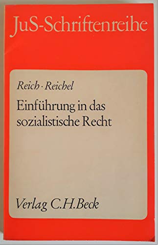 Beispielbild fr Einfhrung in das sozialistische Recht zum Verkauf von Versandantiquariat Felix Mcke