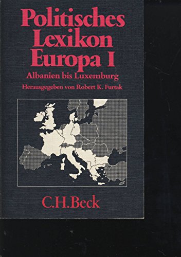 Beispielbild fr Politisches Lexikon Europa 1 zum Verkauf von Eichhorn GmbH