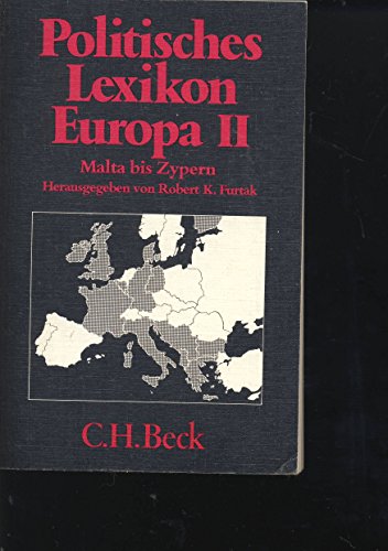 9783406060373: Politisches Lexikon Europa II. Malta bis Zypern