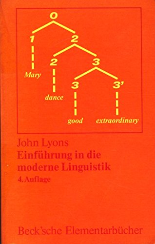 9783406061448: Einfhrung in die moderne Linguistik