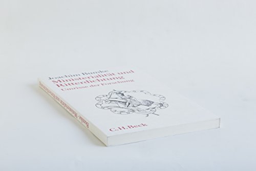 Beispielbild fr MINISTERIALIT^T UND RITTERDICHTUNG Umrisse der Forschung. zum Verkauf von German Book Center N.A. Inc.