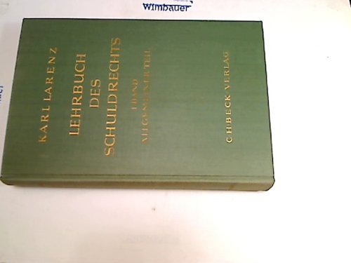 9783406061585: Lehrbuch des Schuldrechts (German Edition)