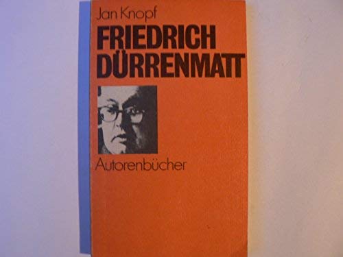 Stock image for Friedrich Durrenmatt (Autorenbucher ; 3) (German Edition) for sale by Versandantiquariat Felix Mcke