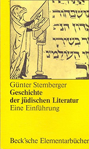 Stock image for Geschichte der jdischen Literatur. Eine Einfhrung for sale by medimops