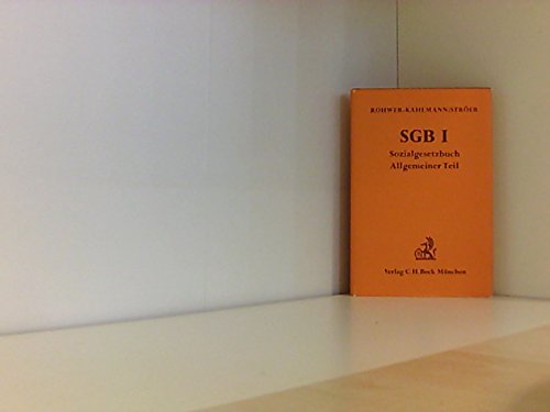 9783406068836: Sozialgesetzbuch. Allgemeiner Teil - SGB I.