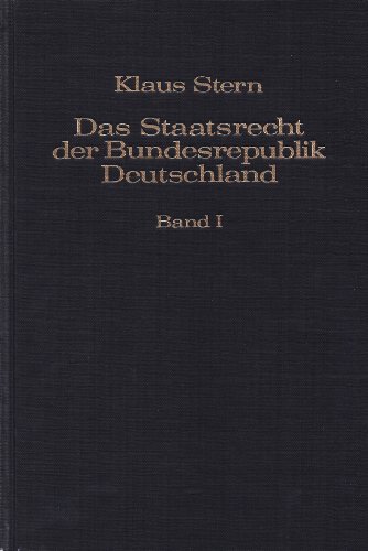 9783406070174: Das Staatsrecht der Bundesrepublik Deutschland (German Edition)
