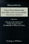 9783406070211: Das Staatsrecht der Bundesrepublik Deutschland, 5 Bde. in Tl.-Bdn., Bd.5, Die geschichtlichen Grundlagen des Deutschen Staatsrechts