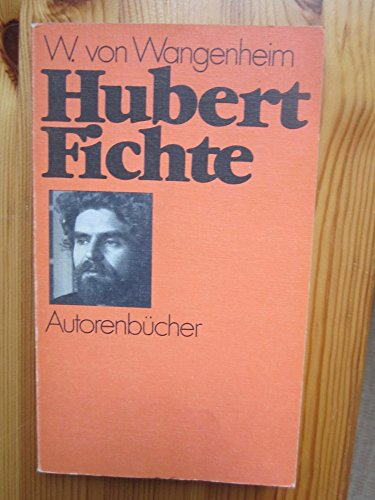 Beispielbild fr Hubert Fichte. ; Autorenbcher ; 22 zum Verkauf von Antiquariat Knacke