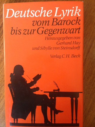 Beispielbild fr Deutsche Lyrik vom Barock bis zur Gegenwart zum Verkauf von Versandantiquariat Felix Mcke