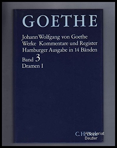 Dramatische Dichtungen 1 (Faust/Urfaust) (Werke, Kommentare und Register, Hamburger Ausgabe, Band 3) - Johann Wolfgang von Goethe