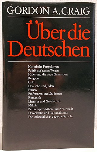 Beispielbild für Über die Deutschen. zum Verkauf von Better World Books