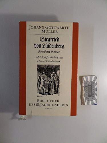 Imagen de archivo de Siegfried von Lindenberg. Komischer Roman a la venta por Versandantiquariat Felix Mcke