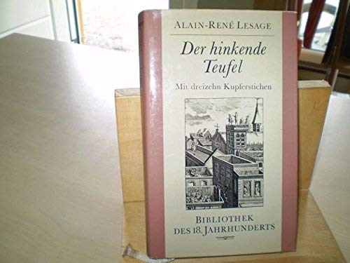 Stock image for Der Hinkende Teufel: Mit Dreizehn Kupferstichen for sale by B-Line Books