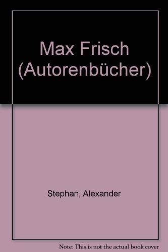 9783406095870: Max Frisch (Autorenbücher) (German Edition)