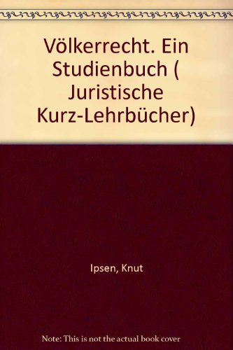 Beispielbild fr Vlkerrecht Ein Studienbuch zum Verkauf von Buchpark