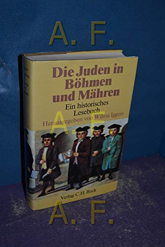 Beispielbild fr Die Juden in BOhmen Und MAhren: Ein Historisches Lesebuch zum Verkauf von PsychoBabel & Skoob Books