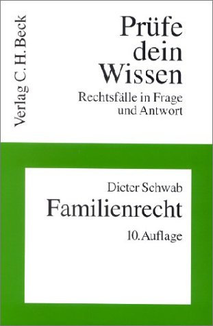Stock image for Prfe dein Wissen, H.5, BGB Familienrecht for sale by medimops