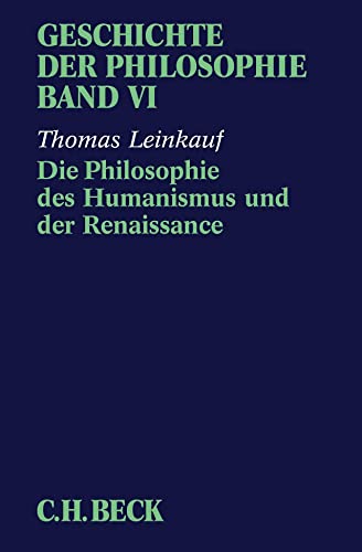 Stock image for Die Philosophie des Humanismus und der Renaissance -Language: german for sale by GreatBookPrices