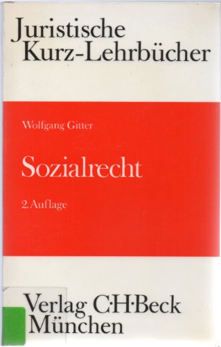 Beispielbild fr Sozialrecht Ein Studienbuch zum Verkauf von antiquariat rotschildt, Per Jendryschik