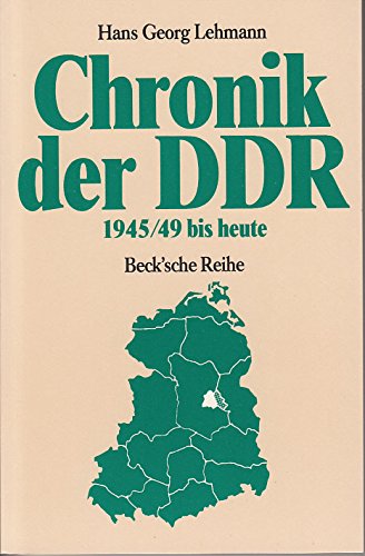 Beispielbild fr Chronik der DDR : 1945/49 bis heute zum Verkauf von Bernhard Kiewel Rare Books