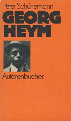 Beispielbild fr Georg Heym zum Verkauf von Anybook.com