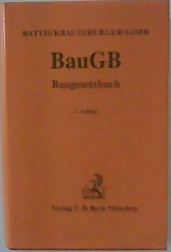 Beispielbild fr Baugesetzbuch. zum Verkauf von St. Jrgen Antiquariat