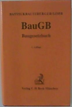Stock image for Baugesetzbuch. for sale by St. Jrgen Antiquariat