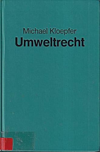 Beispielbild fr Umweltrecht zum Verkauf von Bernhard Kiewel Rare Books