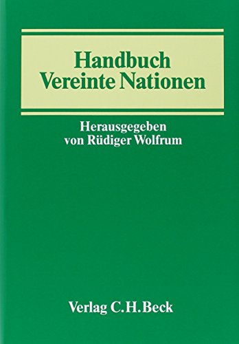 Stock image for Handbuch Vereinte Nationen for sale by Buchpark
