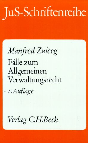 Stock image for Flle zum Allgemeinen Verwaltungsrecht for sale by Buchpark