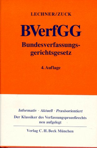 Stock image for Bundesverfassungsgerichtsgesetz: Kommentar (German Edition) for sale by dsmbooks