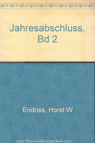 Stock image for Jahresabschluss. for sale by Antiquariat Knacke