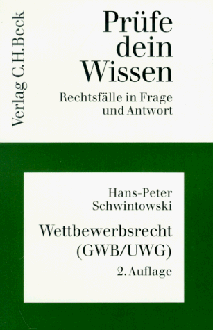 Stock image for Prfe dein Wissen Rechtsflle in Frage und Antwort for sale by Martin Preu / Akademische Buchhandlung Woetzel
