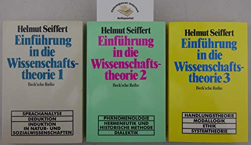 Beispielbild fr Einfhrung in die Wissenschaftstheorie 3: Handlungstheorie, Modallogik, Ethik, Systemtheorie: BD 3 zum Verkauf von medimops