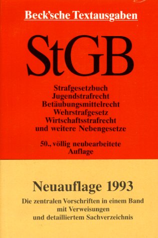 Strafgesetzbuch (StGB). Textausgabe mit Verweisen und Sachverzeichnis - Manuela Ill-Gross