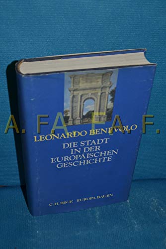 Stock image for Die Stadt in der europischen Geschichte for sale by Antiquariat Walter Nowak