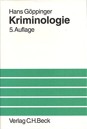 9783406373268: Kriminologie